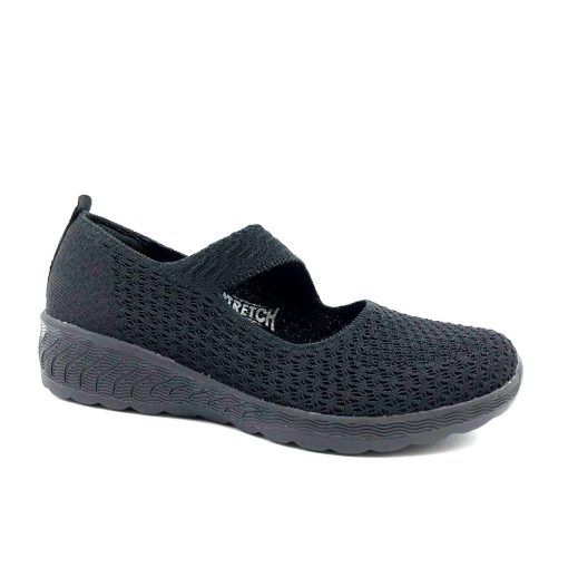 Skechers Mercedes Nylon Negro