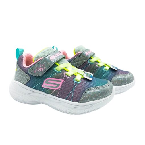 Skechers Deportivo Velcro Gris - Imagen 2