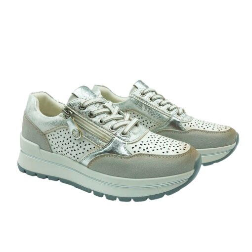 Xti Sneaker Cremallera Blanco - Imagen 2