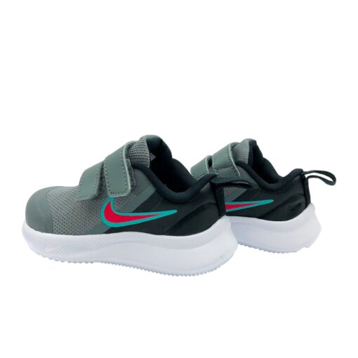 Nike Deportivo Velcro Gris - Imagen 4