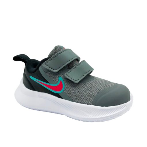 Nike Deportivo Velcro Gris