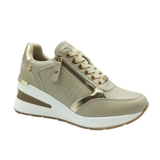 Xti Sneaker Cuña Beige