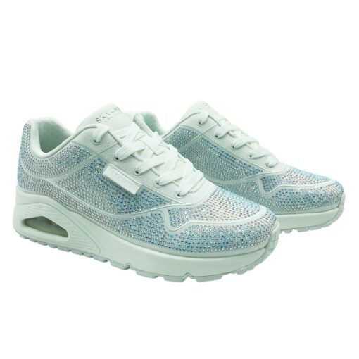 Skechers Sneakers Brillos Blanco - Imagen 2