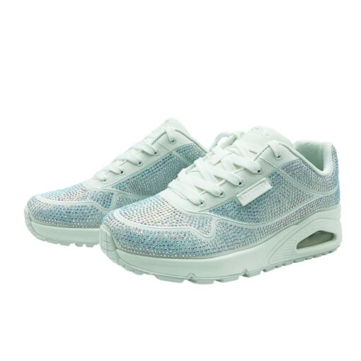 Skechers Sneakers Brillos Blanco - Imagen 3