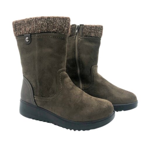 Amarpies Bota Cuello Taupe - Imagen 2