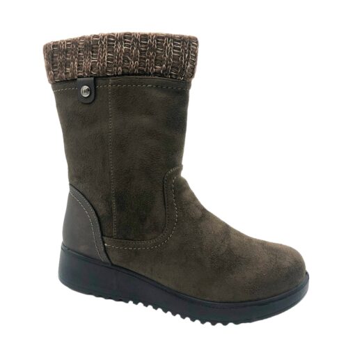 Amarpies Bota Cuello Taupe