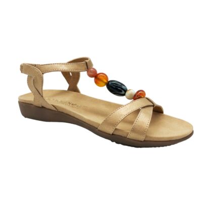 Amarpies Sandalia Bolas Camel