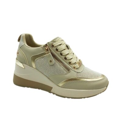 Xti Sneaker Cuña Beige