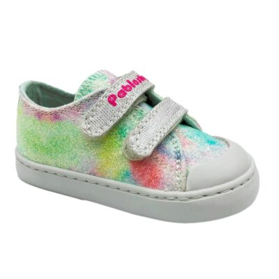Pablosky Velcro Glitter Morado