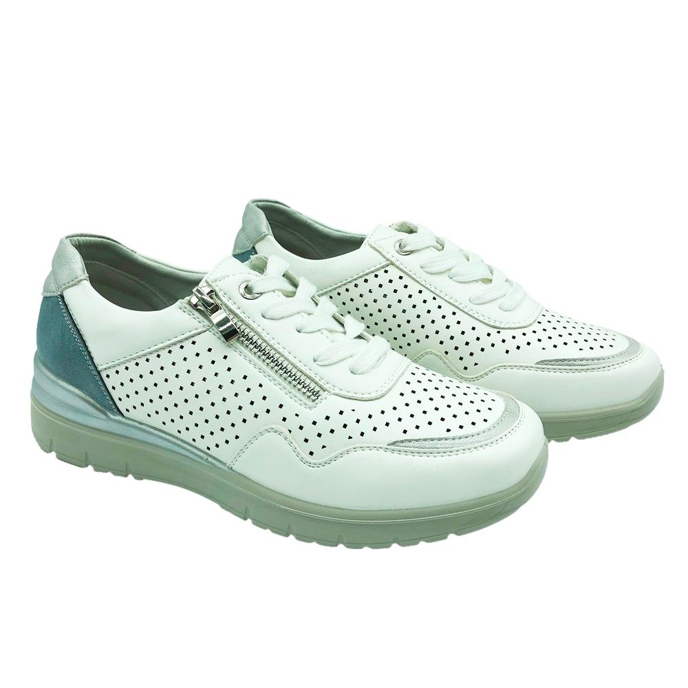 Vicmart Blucher Picado Blanco - Imagen 2