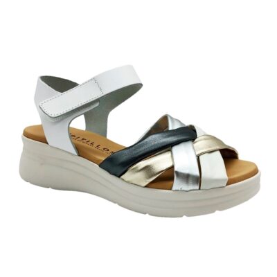 Pitillos Sandalia Tubular Blanco