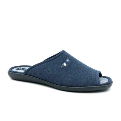 Neles Chinela Tejido Azul
