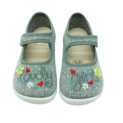 Vulladi Mercedita Bordado Gris