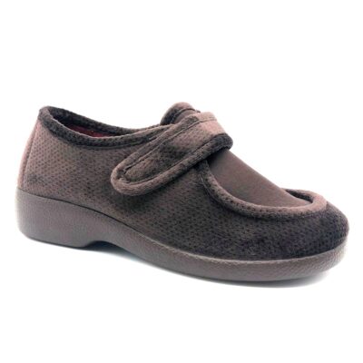 Garzón Velcro Aloe Vera Marrón