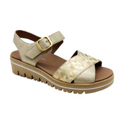 Pie Santo Sandalia Beige