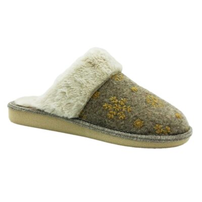 Garzon Zapatilla Cuello Beige