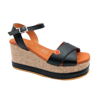Sandals Plataforma Negro