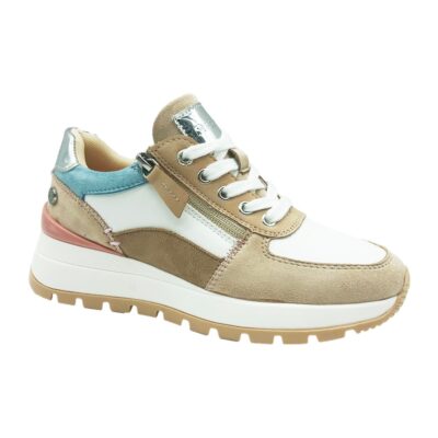 Refresh Sneaker Combinado Beige