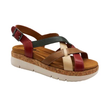 Senaslan Sandalia Tiras Multicolor