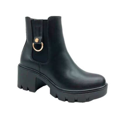 Xti Botin Elastico Negro