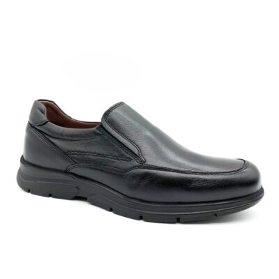 Baerchi Mocasin Ancho Negro