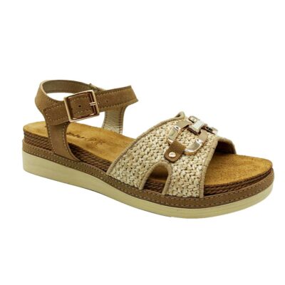 Inblu Sandalia Aplique Beige