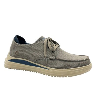 Skechers Lona Cordones Verde