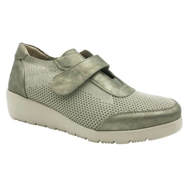 Treintas Velcro Cuña Taupe