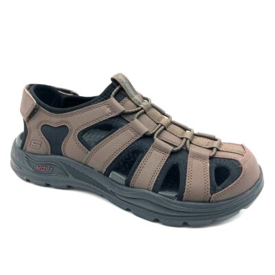 Skechers Sandalia Cerrada Marrón
