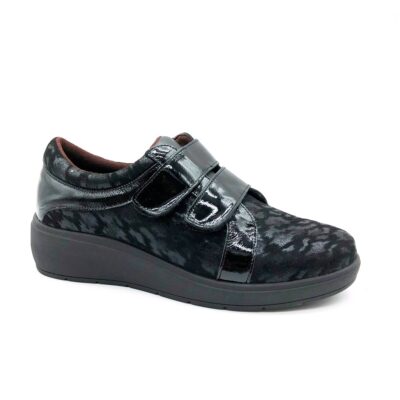 Treinta's Zapato Velcro Negro