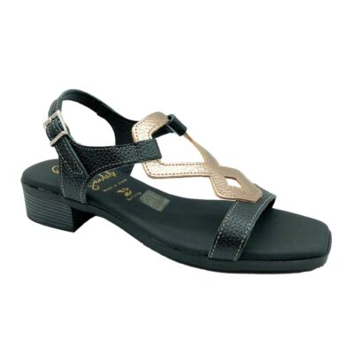 Sandals Sandalia Combi Negro