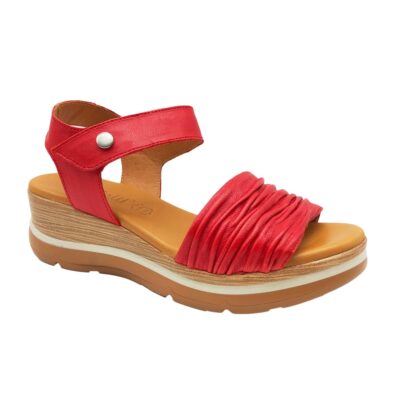 Sergiotti Sandalia Pala Rojo