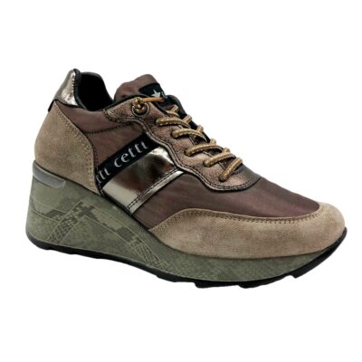 Cetti Sneaker Cuña Marrón