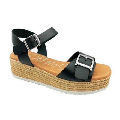 Sandals Sandalia Hebilla Negro