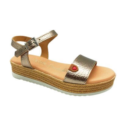 Sandals Sandalia Pala Dorado
