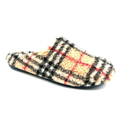 Finlander Chinela Cuadros Beige
