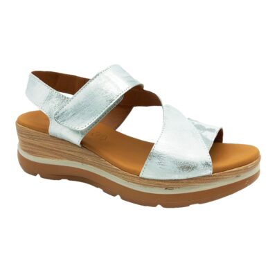 Sergiotti Sandalia Metal Blanco