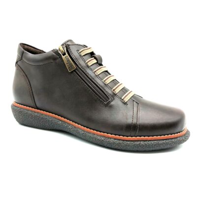 Valeria´s Botin Plano Marrón