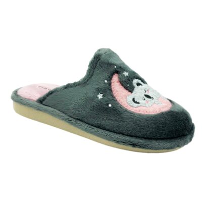 Garzón Chinela Koala Gris
