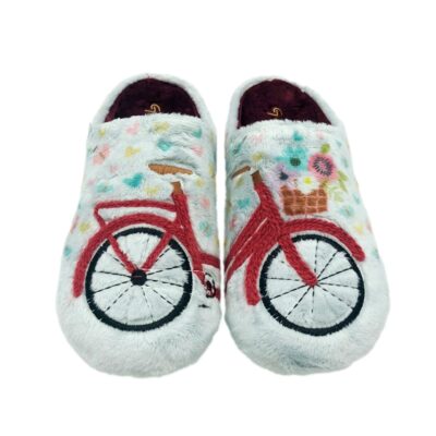 Garzón Chinela Bicicleta Gris
