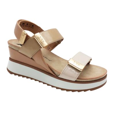 Xti Sandalia Velcros Beige