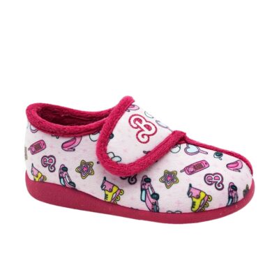 Garzón Zapatilla Cerrada Rosa