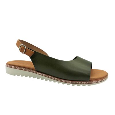 Eva Frutos Sandalia Verde