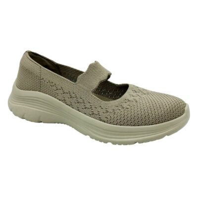 Skechers Mercedes Tejido Taupe