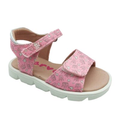 Garvalin Sandalia Textil Rosa