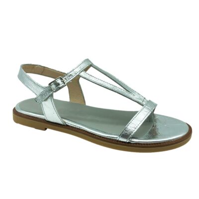 Wonders Sandalia Esclava Plateado