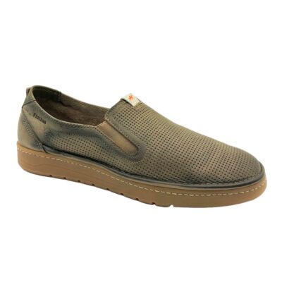 Fluchos Mocasin Picado Taupe