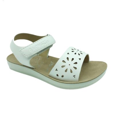 Garvalin Sandalia Picada Blanco