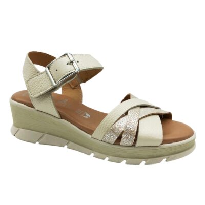 Valeria´s Sandalia Tiras Beige
