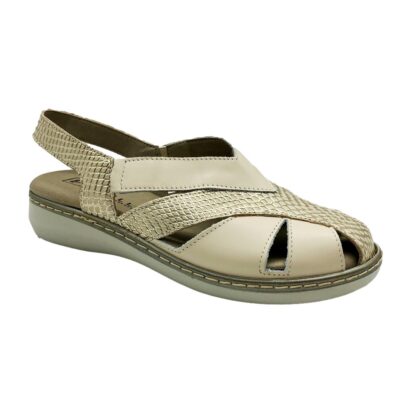 Pitillos Sandalia Cerrada Beige